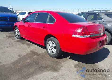 2011 Chevrolet Impala Ls из США, поврежденный, VIN 2G1WF5EK6B1186370
